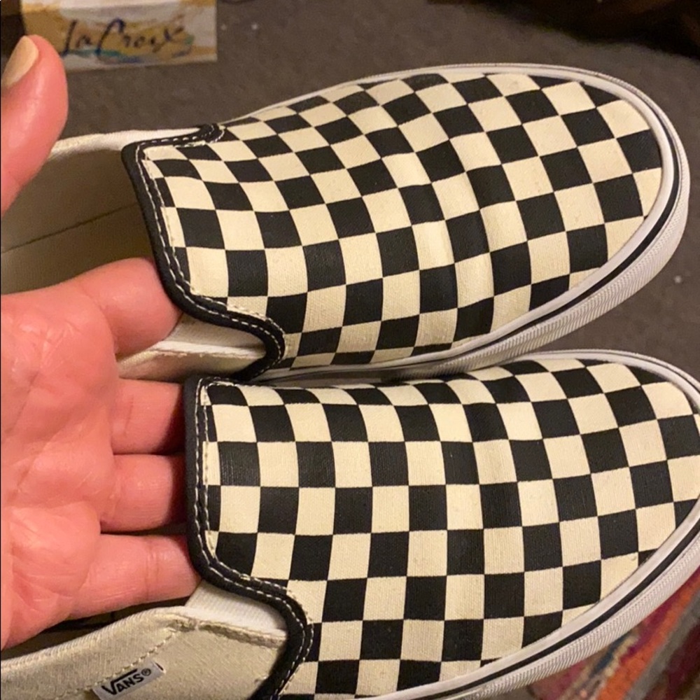Checkered vans